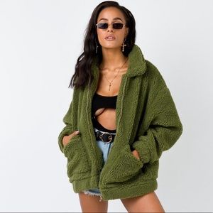 I AM GIA Pixie Coat in Khaki